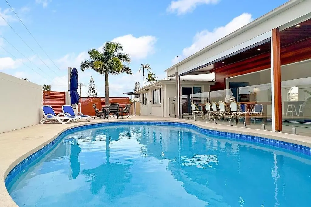 Mooloolaba Oasis 4Bd Home, Pool Avustralya